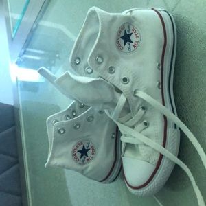 Girls size 3 high top